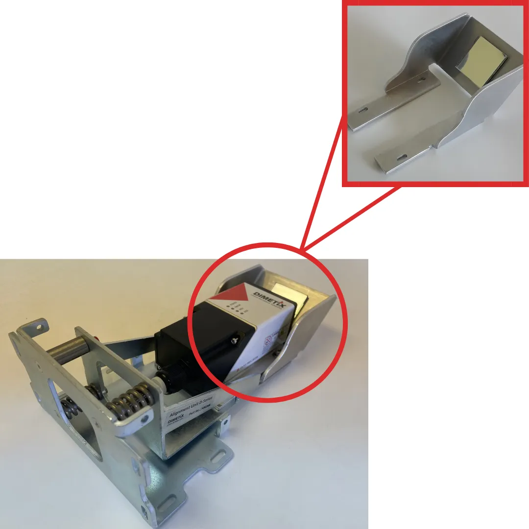 45° Dimetix Laser Mirror Assembly (Part # 001437)